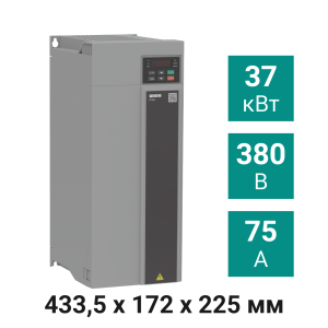 Преобразователь частоты ПЧВ3-37К-В [М01] 37,0 кВт 380 В