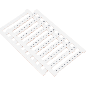 Маркировка пружинных клемм 2.5мм², 1-100 (уп. 100 шт.)